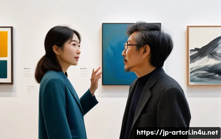 미술평론가의 작업 프로세스 관련 이미지 1